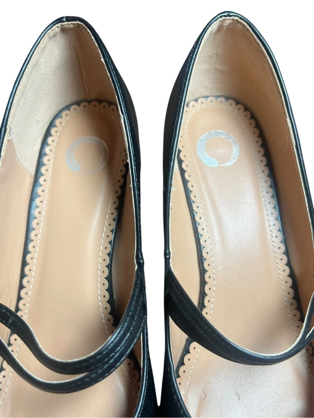 Journee Windy  Mary Jane High Heels Pump with Double Straps Size 10